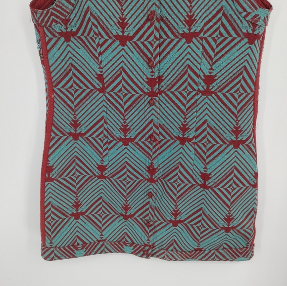 Free People | geometric beaded dress - Picture 6 of 10